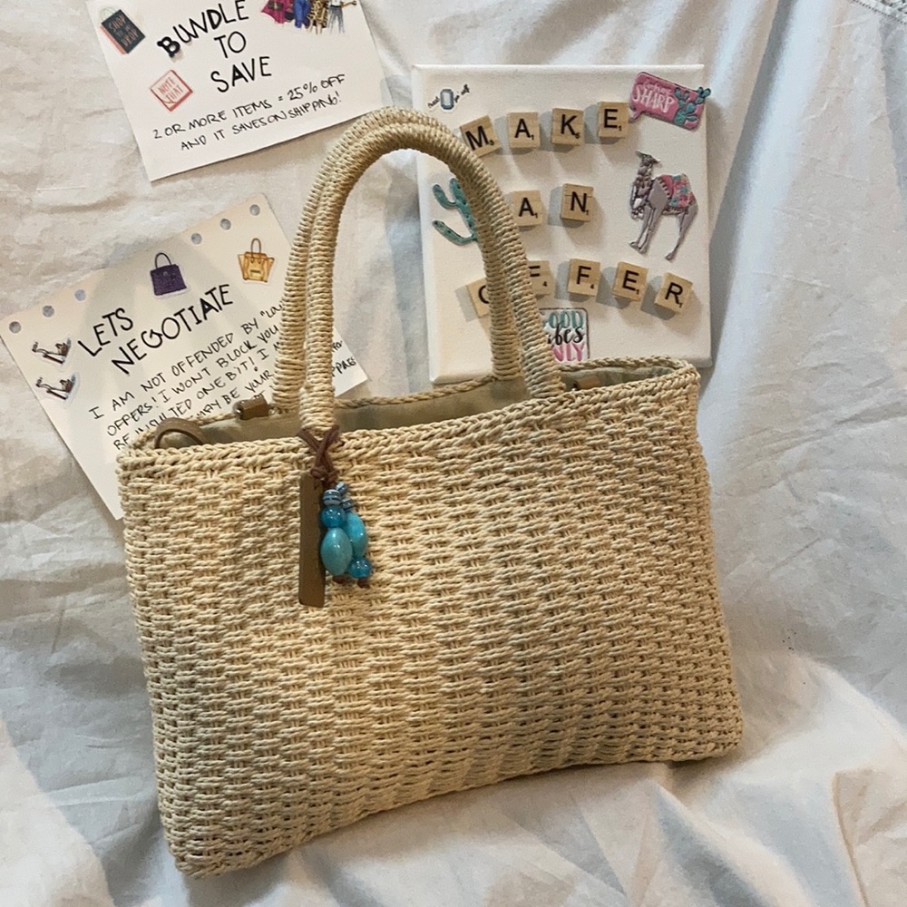 Straw bag by Dockers